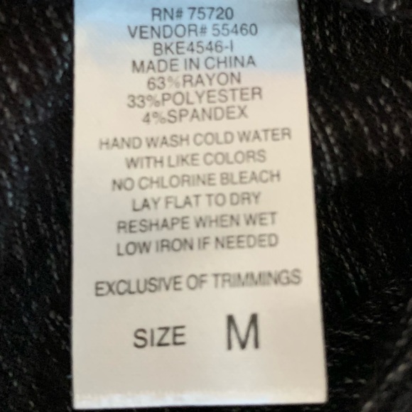 BKE long loose tee shirt top blouse - Picture 9 of 9